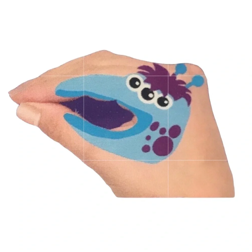 Various Hand Puppet Temporary Tattoos Bundle Set of 9